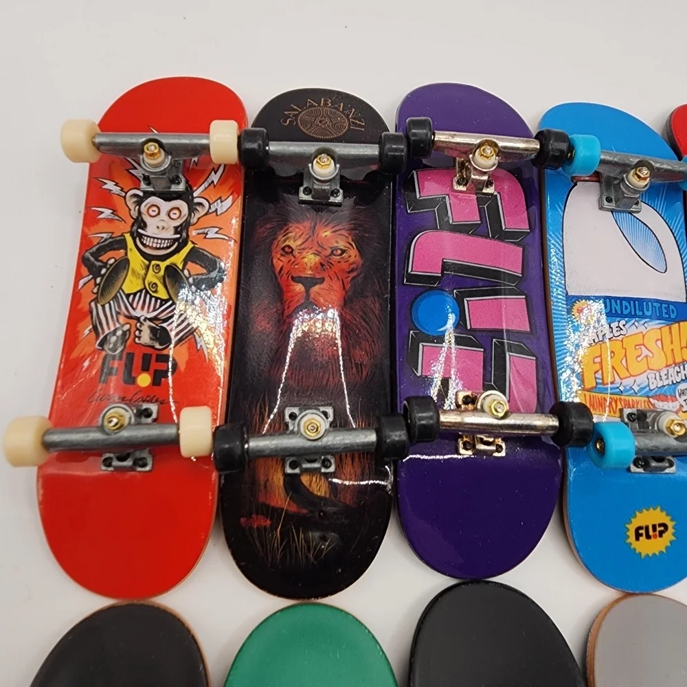 10 Tech Deck Lot Flip Stickers Mini Skateboards Fingerboards